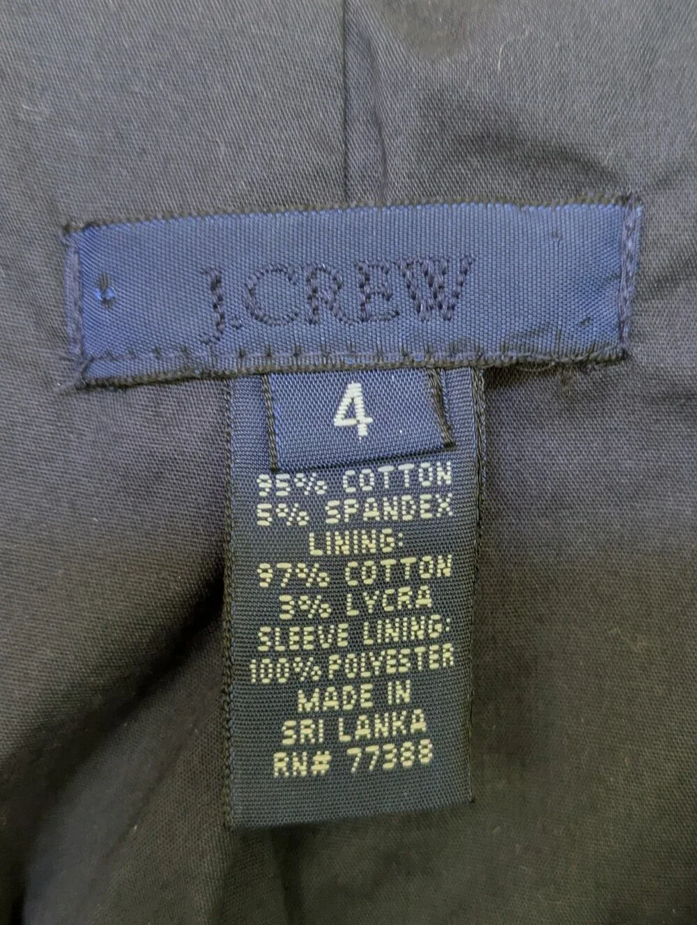 J. Crew Navy Two Button Blazer 4